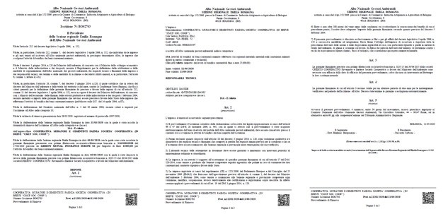 Attestazione di qualificazione alla esecuzione di lavori pubblici